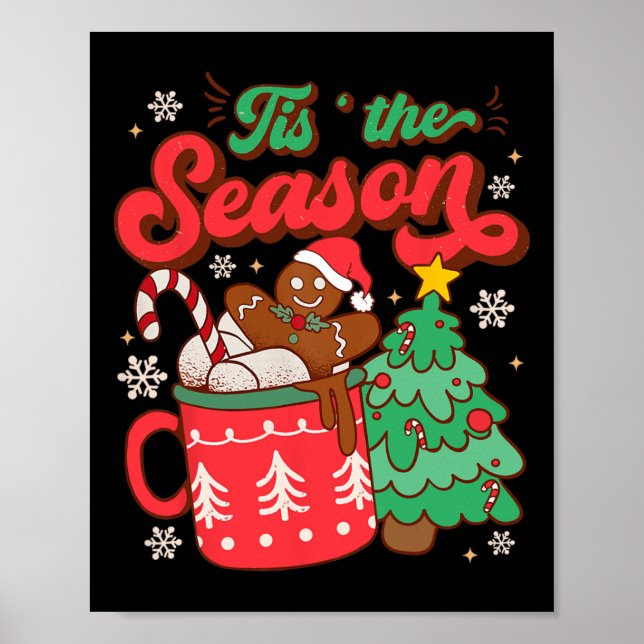 Detta är säsongens Hett Cocoa Gingertea Cookie Jes Poster (Framsidan)