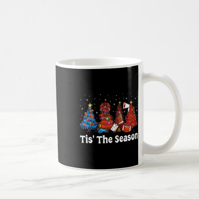 Detta är säsongsfotbollens julprydnader för AD Kaffemugg (Höger)