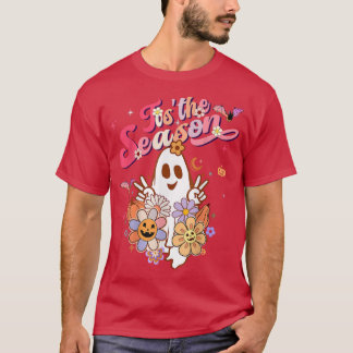 Detta är säsongspumpkin Boo 60-talets Hippie Hallo T Shirt