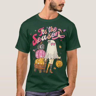 Detta är säsongspumpkin Boo 60-talets Hippie Hallo T Shirt