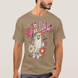 Detta är säsongspumpkin Boo 60-talets Hippie Hallo T Shirt