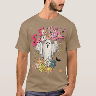 Detta är säsongspumpkin Boo 60-talets Hippie Hallo T Shirt