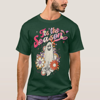 Detta är säsongspumpkin Boo 60-talets Hippie Hallo T Shirt