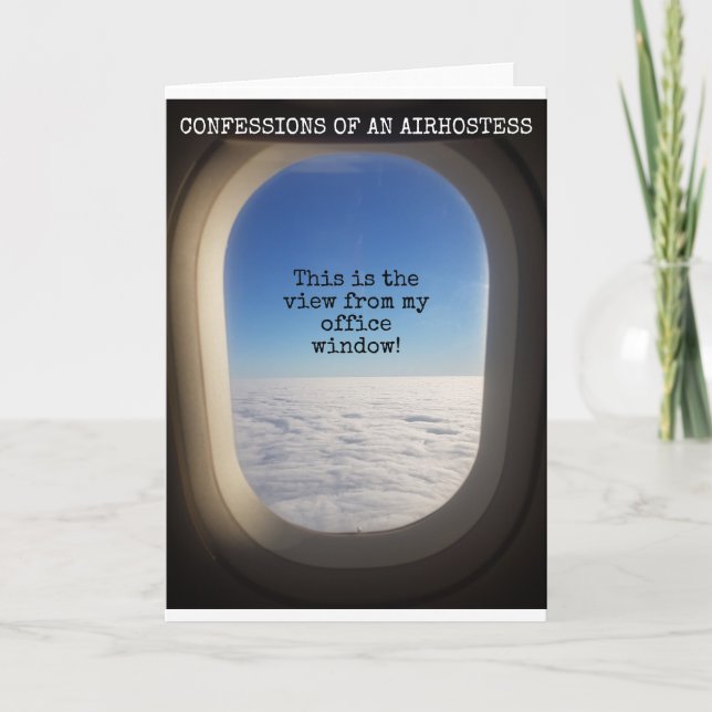 Detta är synpunkten från mitt kontorsfönster kort (Framsida)