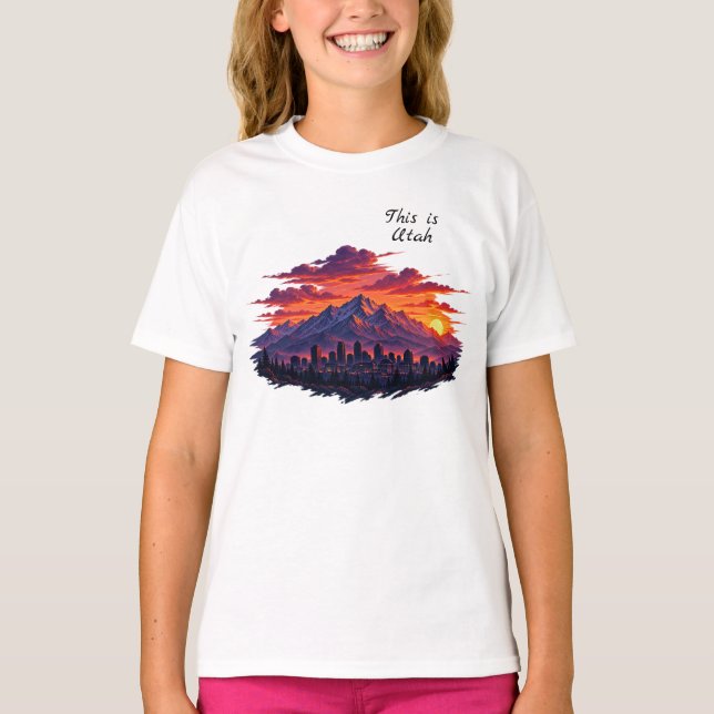 Detta är Utah T-Shirt (Framsida)