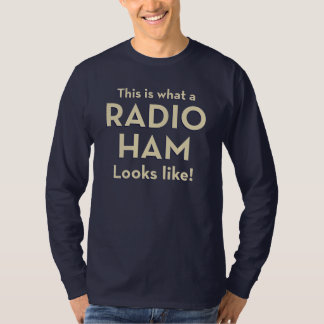 Detta är vad a radiosände skinkaLooksnågot T-shirt