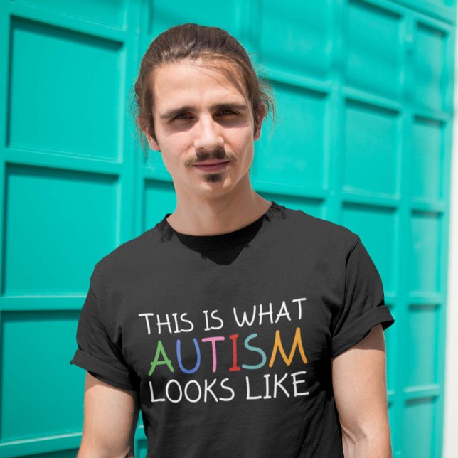 Detta är vad autism ser ut tee shirt (Skapare uppladdad)