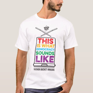 Detta är vad Demokrati Ljud gillar - färg T Shirt