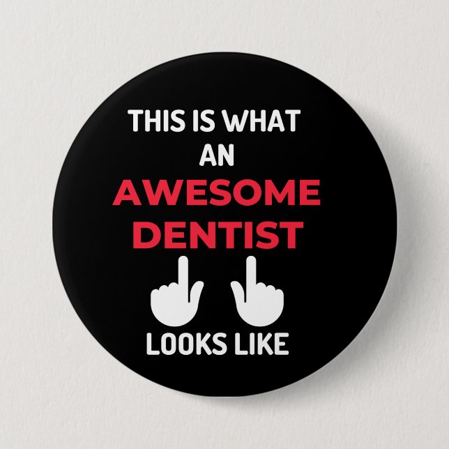 Detta är vad en Fantastisk-dentist ser ut som Knapp (Framsida)