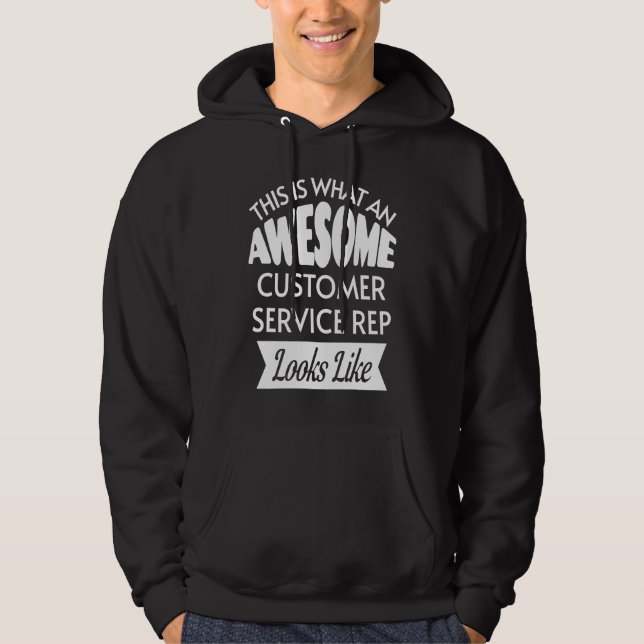 Detta är vad en kundtjänstrepresentant för Fantast Hoodie (Framsida)