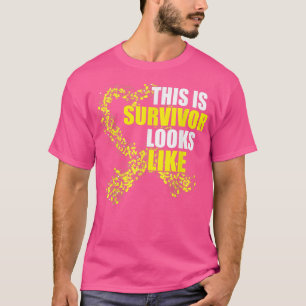 Detta är vad en överlevande ser ut som en barndom t shirt