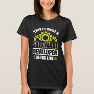 Detta är vad en Software utvecklare ser ut som T Shirt