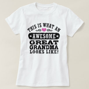 Detta är vad en Underbar mormor från Fantastisk T Shirt