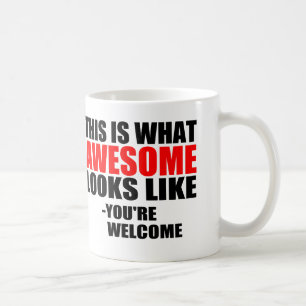 DETTA ÄR VAD ENORMA LOOKS GILLAR KAFFEMUGG