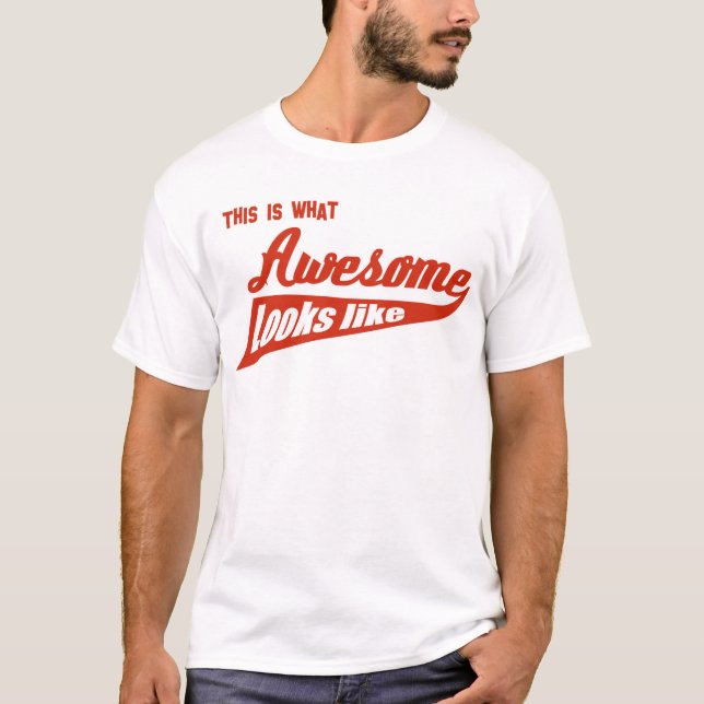 Detta är vad enorma looks gillar tee shirt (Framsida)