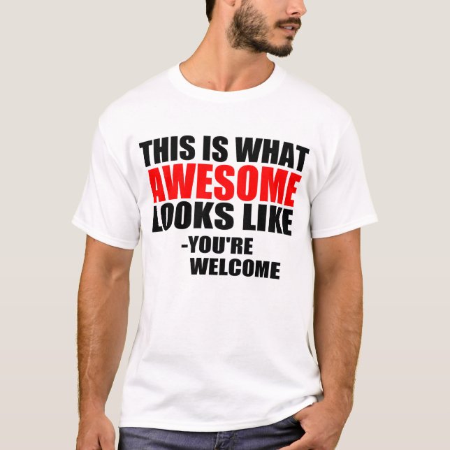 DETTA ÄR VAD ENORMA LOOKS GILLAR TRÖJA (Framsida)