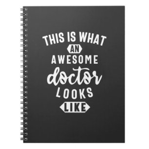 Detta är vad ett Fantastisk Doktor ser ut som Anteckningsbok