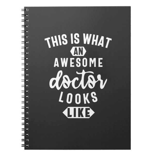 Detta är vad ett Fantastisk Doktor ser ut som Anteckningsbok (Framsidan)