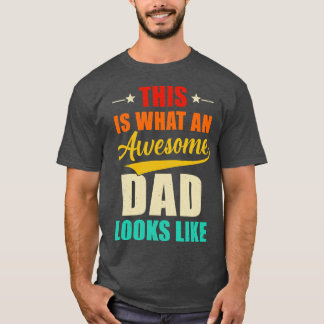 Detta är vad ett Fantastisk Pappa ser ut som Fars T Shirt
