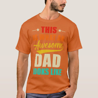 Detta är vad ett Fantastisk Pappa ser ut som Fars T Shirt