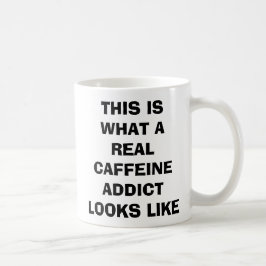 Detta är vad ett riktigt koffeinadi ser ut som Mug Kaffemugg