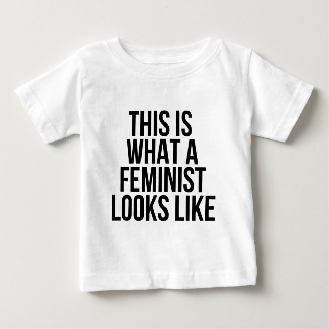 Detta är vad feminismen ser ut som - feminism tröja (Framsida)