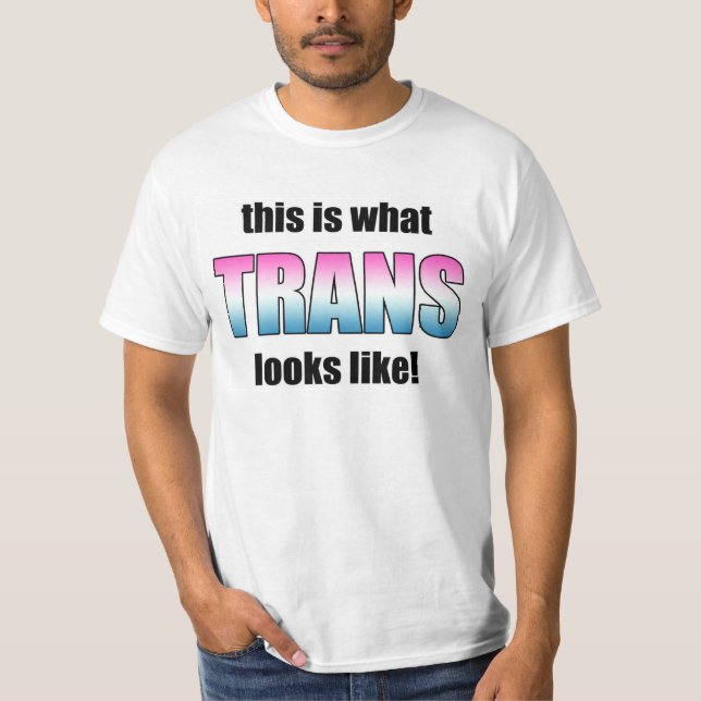 Detta är vad trans.-Looks gillar! Tee (Framsida)