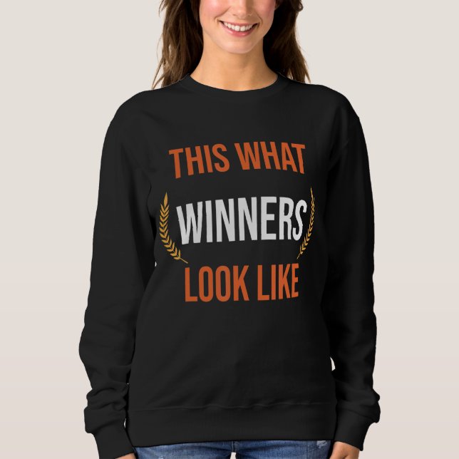 Detta är vad vinnarna ser ut som t shirt (Framsida)