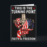 Detta Är Vändpunkten Patriotisk Kristna Tron Kort<br><div class="desc">Detta Är Vändpunkten Patriotisk Kristna Tron Usa Flagga</div>