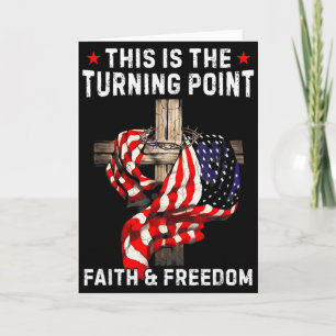 Detta Är Vändpunkten Patriotisk Kristna Tron Kort