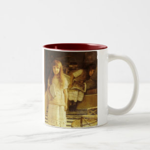 Detta är vårt hörn av Sir Lawrence Alma Tadema Två-Tonad Mugg