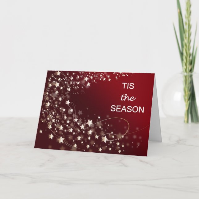 Detta årstidshälsningskort helgkort (Framsida)