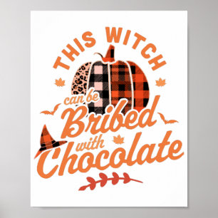 Detta beck kan mutas med Chocolate Halloween Poster