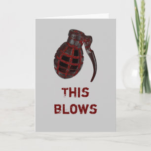 Detta blåser det försenade födelsedagkortet kort