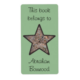 Detta Bok-Tillhör till det anpassade namnet Sten S Fraktsedel