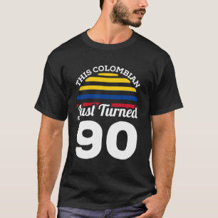 Detta colombianskt 90:e har just gjort 90 Colombia T Shirt