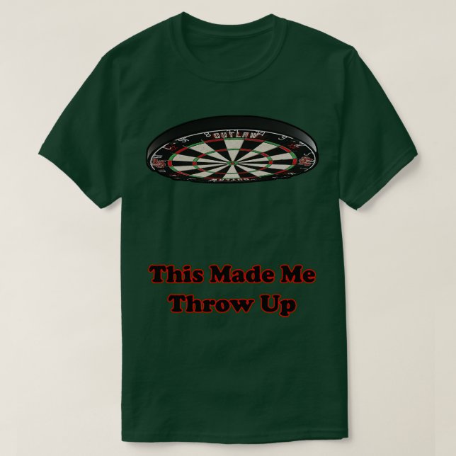 Detta fick mig att kasta upp en rolig designstart t shirt (Design framsida)