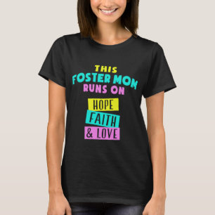 Detta främjar Mamma Springa på hoppet och Kärle T Shirt