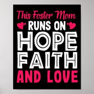 Detta främjar Mamma Springa på hoppet och Kärlek-f Poster