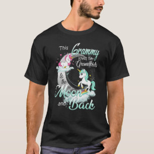 Detta ger Kärlek Barnbarn till Måne och Bosnien oc T Shirt