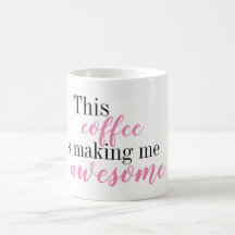 Detta kaffe skapar mig den enorma muggen