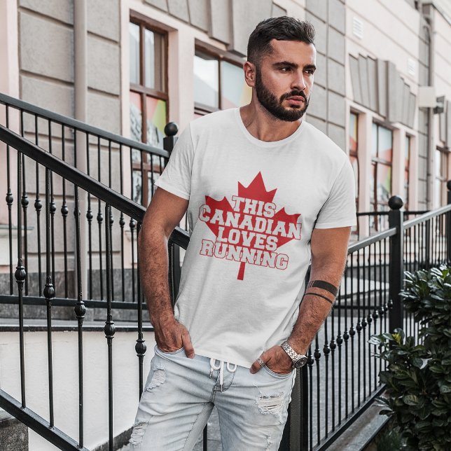 Detta kanadensiska Kärlek Running T-Shirt (Skapare uppladdad)