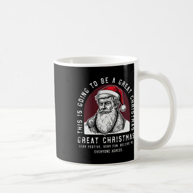 Detta kommer att bli en Underbar julklapp Kaffemugg (Höger)