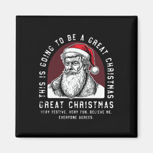 Detta kommer att bli en Underbar julklapp Magnet