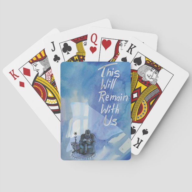 Detta Kommer Att Följa Oss Casinokort (Baksidan)