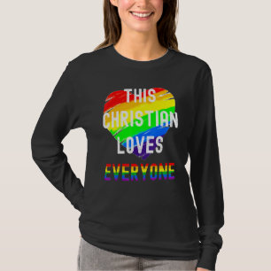 Detta kristna Kärlek alla inklusive LGBT G T Shirt