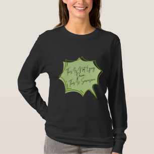 Detta Ljuger inte ned - det här är Savasana Yoga Q T Shirt