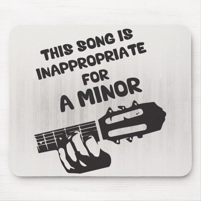 Detta Sång är olämpligt för en mindre Musmatta (Framsidan)
