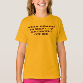 Detta skägg växer egentligen på mig T-tröja T Shirt