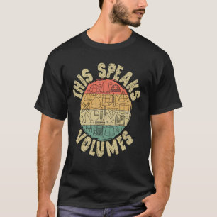 Detta Talar Volymer, Gåvor Till Math Nördar Rolig T Shirt